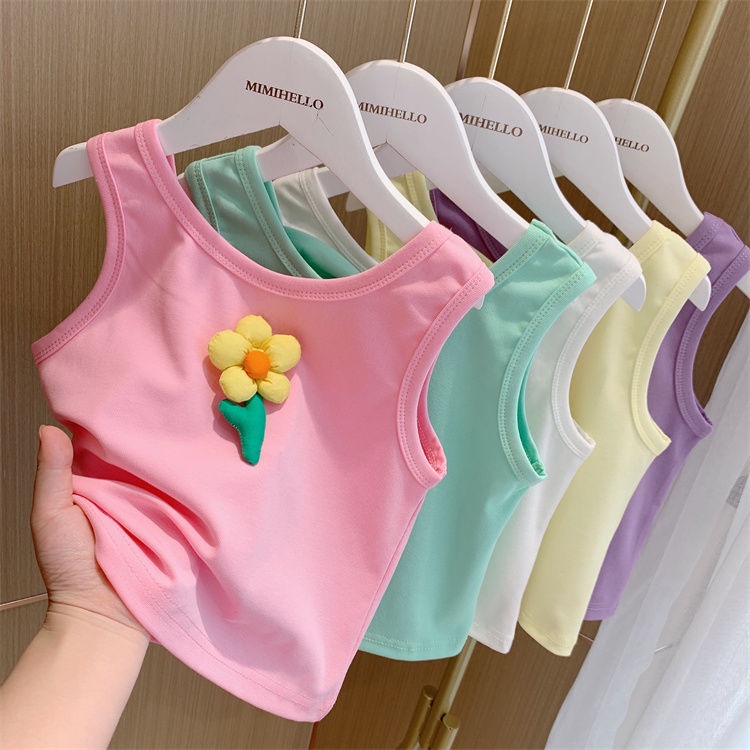 Áo Cotton Không Tay In Hoa MùA Hè 2022 ThờI Trang Cho Nữ