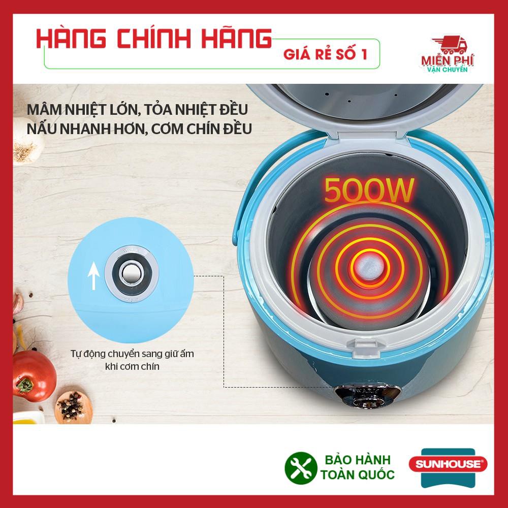 NỒI CƠM ĐIỆN 1.2L HAPPY TIME HTD8522G SUNHOUSE, NỒI CƠM ĐIỆN SUNHOUSE HTD8522, SIÊU BỀN BẢO HÀNH TOÀN QUỐC