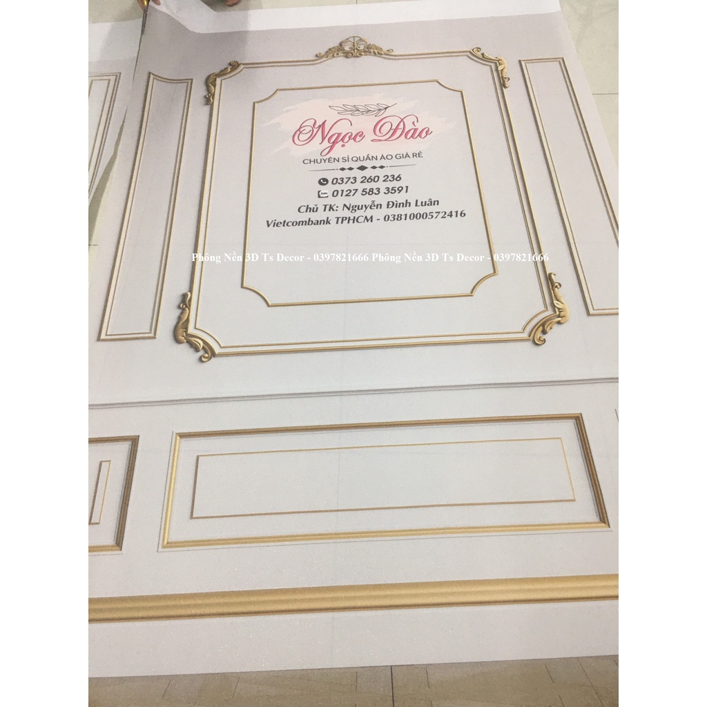 Phông Nền Livestream Chụp Ảnh Đẹp Nhất Sang Trọng Nhất 3D 5D