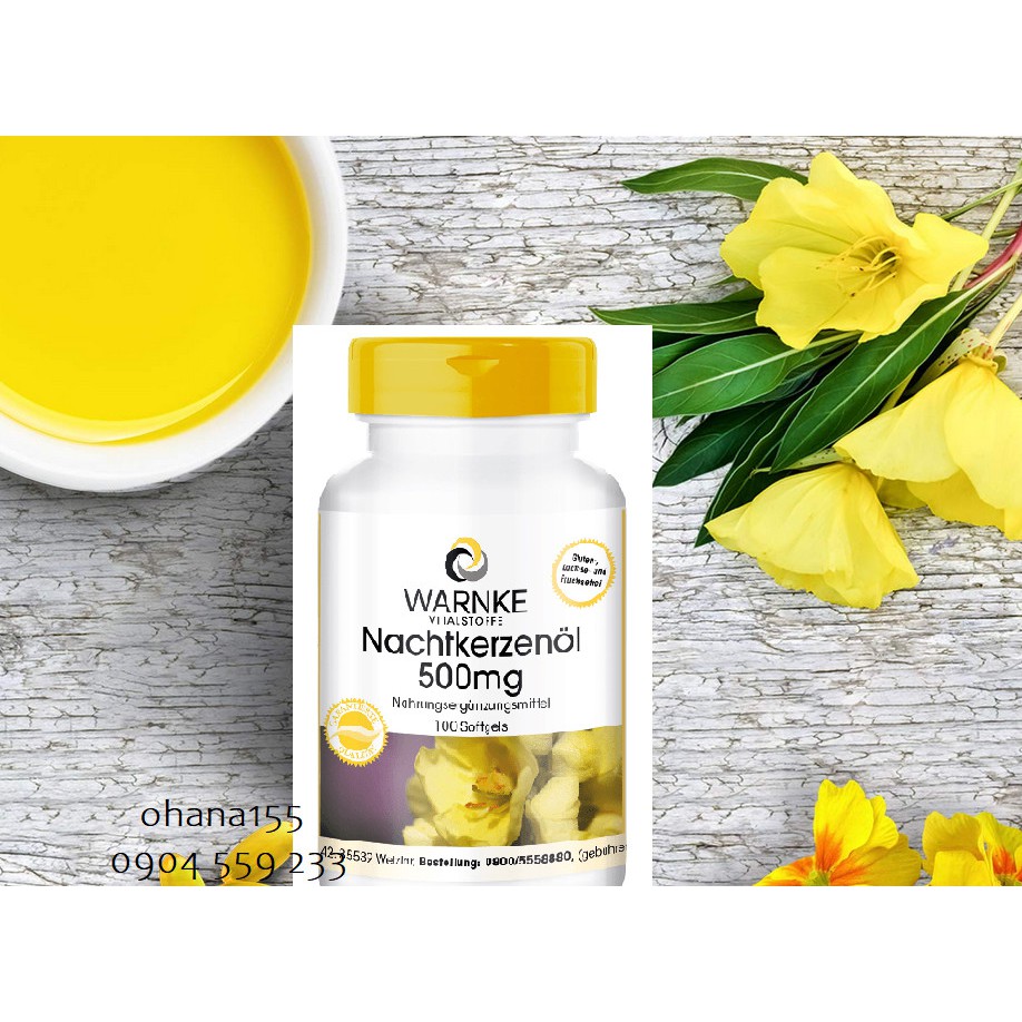 Tinh dầu hoa anh thảo WARNKE 100V của Đức