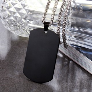 Mặt dây chuyền thẻ bài MDC328 màu đen măt thẻ bài lính mĩ dogtag- ASAM