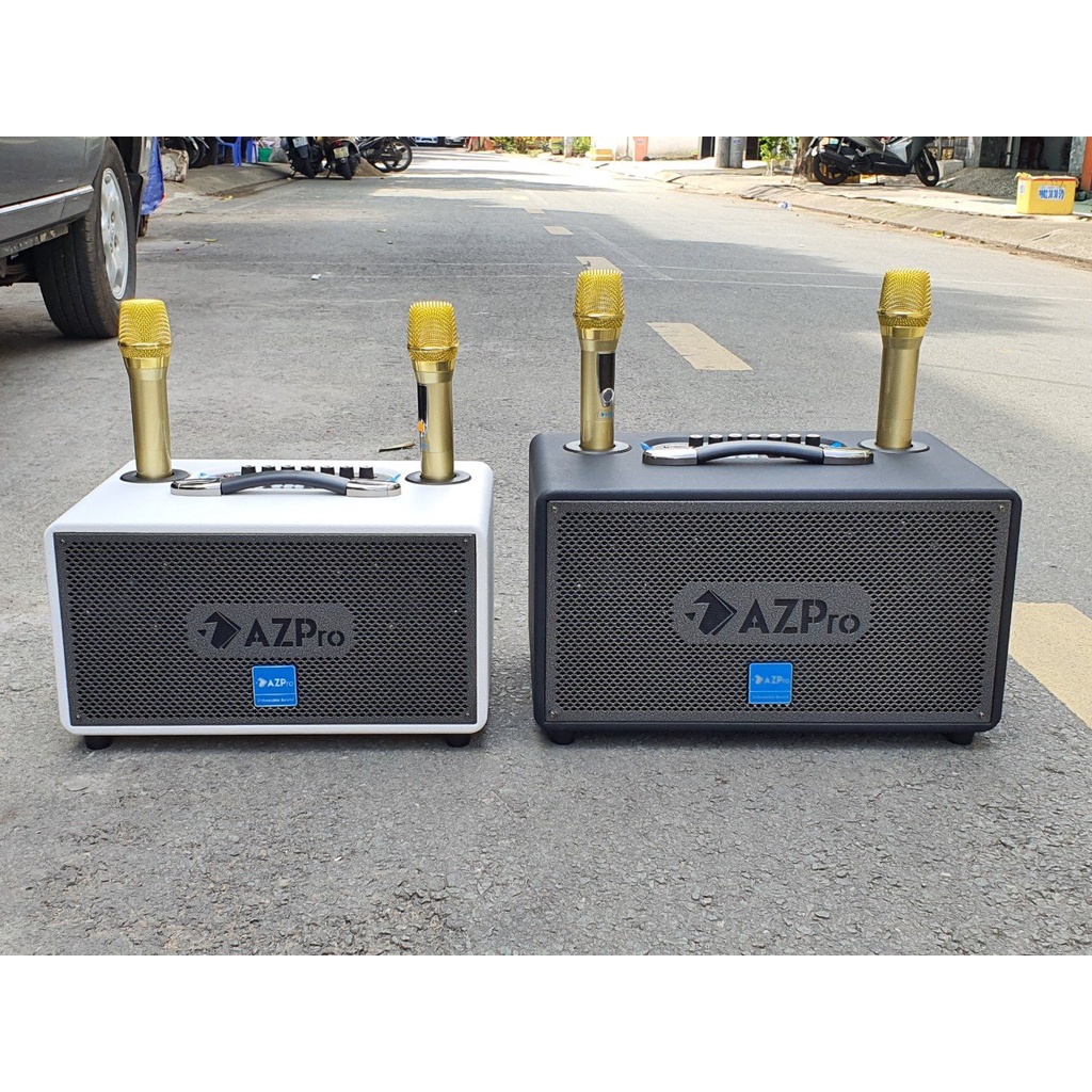 LOA KÉO karaoke AZPRO AZ- 338 thiết kế hiện đại, thời trang, cuốn hút tất cả các khách hàng yêu thích sử dụng