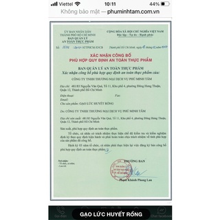 Gạo lức huyết rồng PMT 1kg
