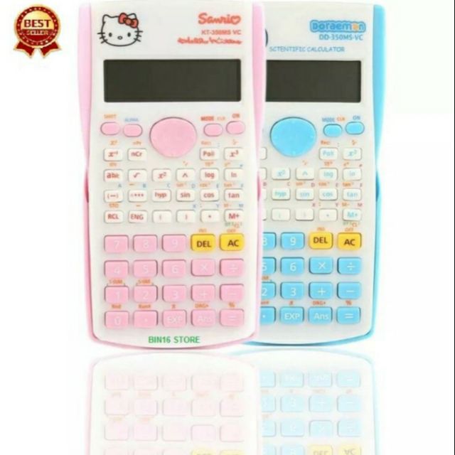 Máy tính doremon-hello kitty