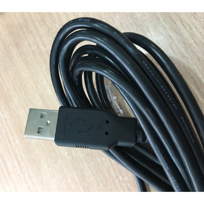 Cáp Máy Quét Mã Vạch Honeywell Xenon 1900 CBL-500-300-S00 USB to RJ50 Length 3M