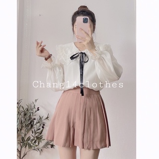 Chân váy xếp ly dáng basic đủ 3 size SML