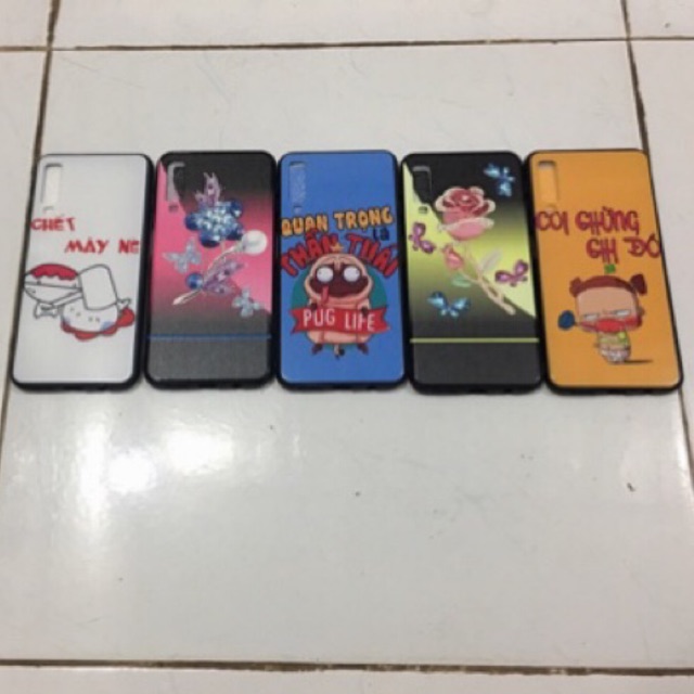 Ốp lưng sam sung A750, A7(2018) Viền dẻo