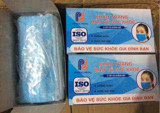 Khẩu trang y tế 4 lớp (hộp 50 chiếc)