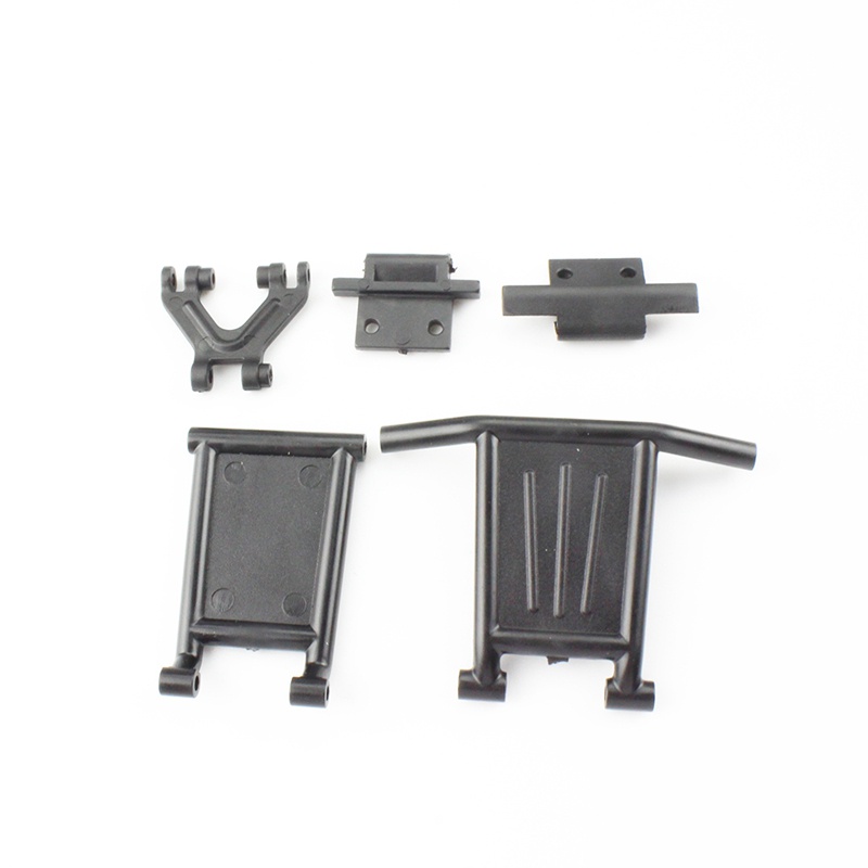 1 Bộ Cho Wltoys Mới 124018 Thanh Cản Trước &amp; Sau Chống Va Chạm Cho Xe Hơi Điều Khiển Từ Xa 1 / 12