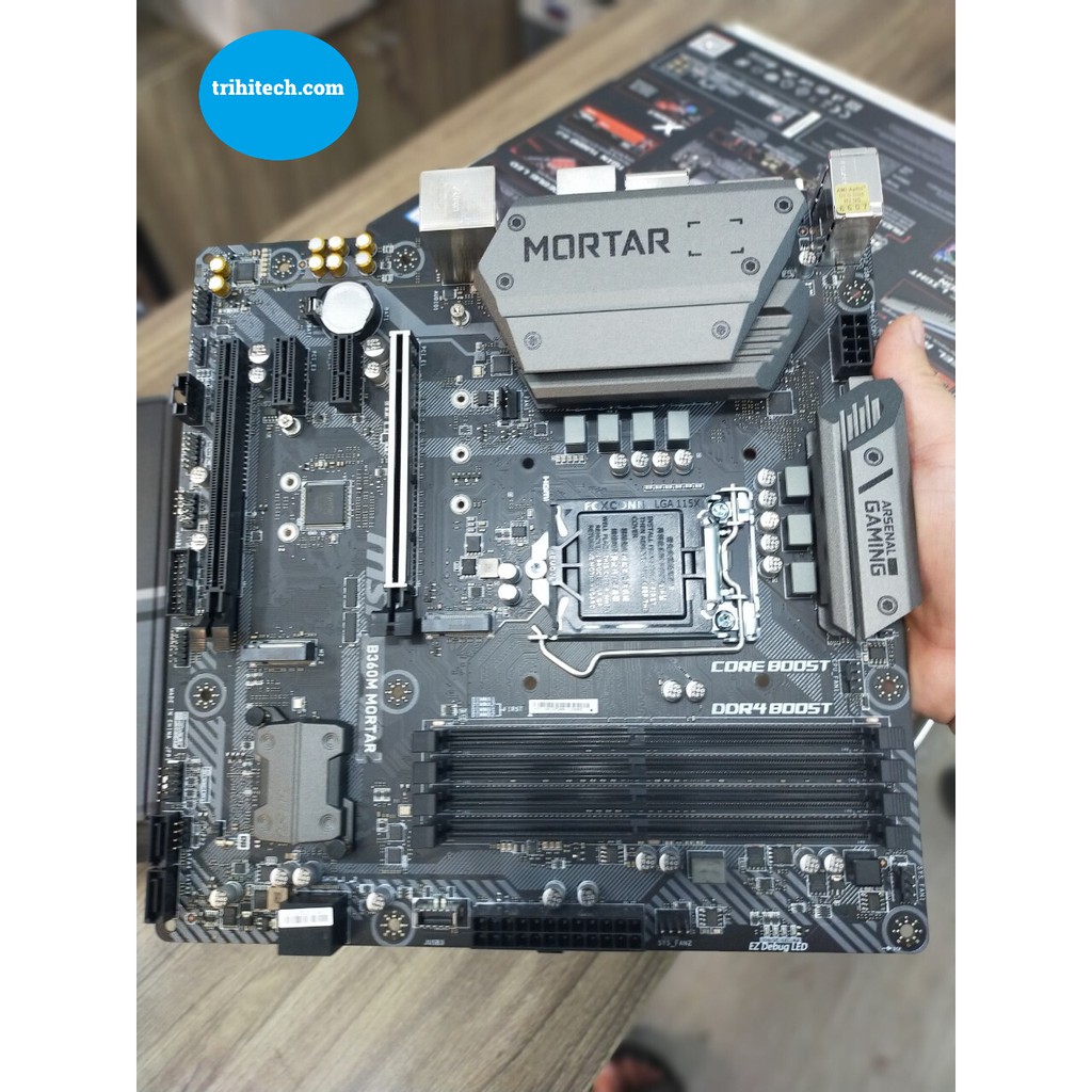 Mainboard MSI B360M MORTAR Fullbox -Bảo hành 24 tháng