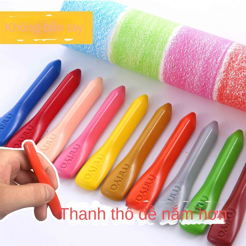 Set 8 12 24 36 Bút Tô Màu Hữu Cơ Chất Lượng Cao Cho Bé