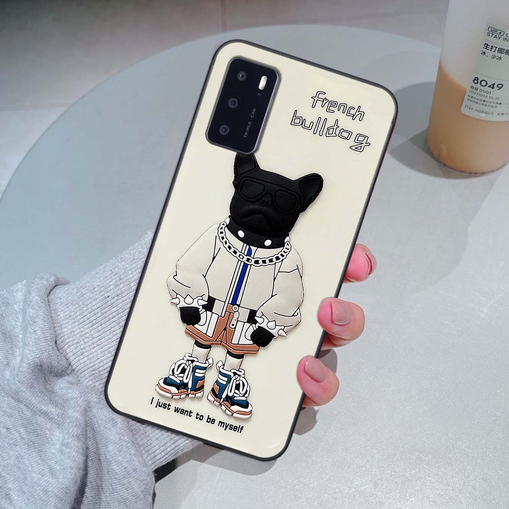 Ốp Oppo A16 trái tim, thời trang, thể thao, ốp viền dẻo đẹp