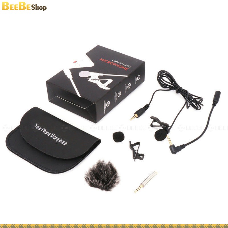 Cặp Micro Cài Áo Cho Điện Thoại Và Máy Ảnh - AriMic Clip-on Dual Lavalier