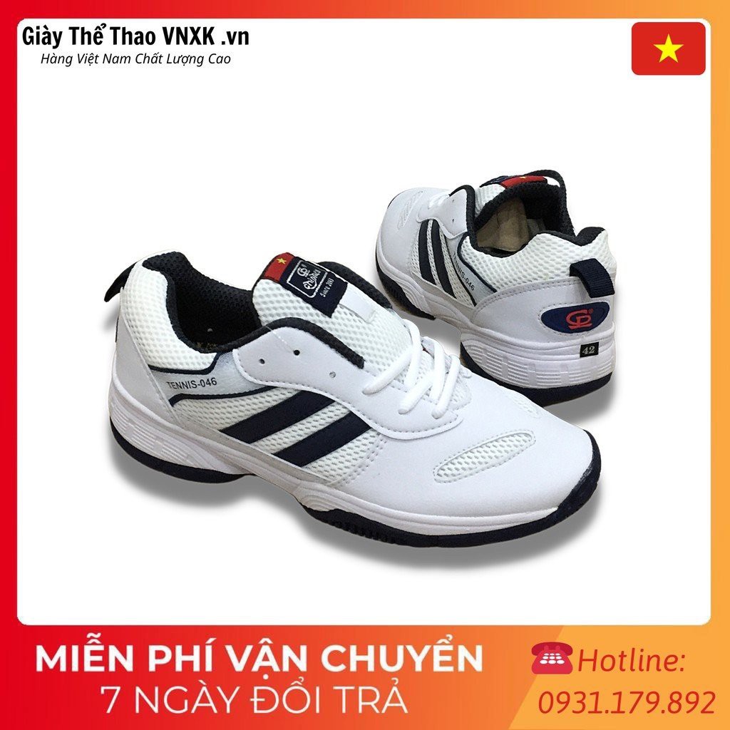 [Giày Chính Hãng] Giày Tennis Chí Phèo 046 ⚡FREESHIP⚡Cao Cấp, Dành cho cả nam và nữ.