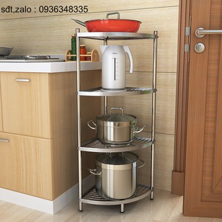 Kệ Xoong Nồi Inox - Kệ Để Đồ Dùng Nhà Bếp- Kệ Xoong Nồi Đa Năng Tiện Dụng