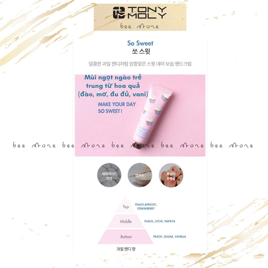 [HÀNG CÓ SẴN] Kem Dưỡng Da Tay TONYMOLY Sử Dụng Ngày Và Đêm 30ml | BigBuy360 - bigbuy360.vn