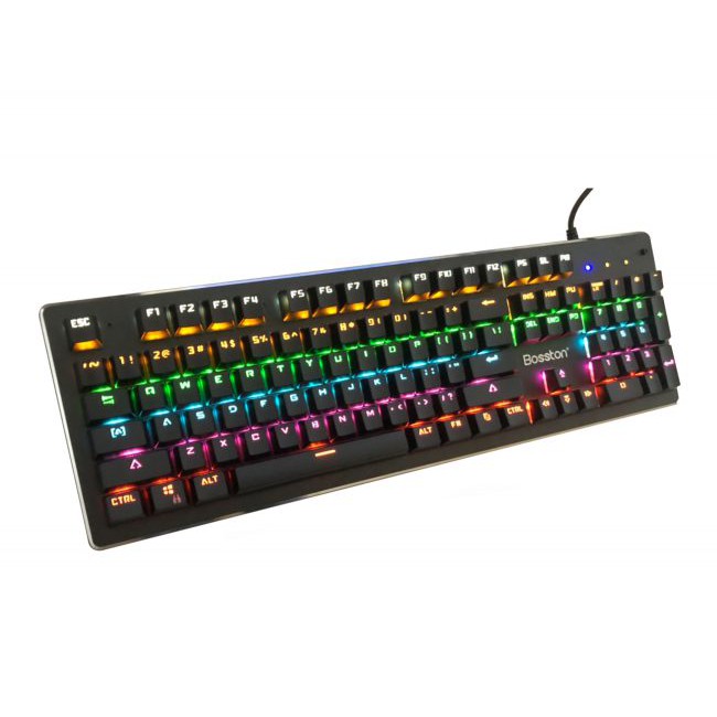 Bàn phím cơ MK912 Bosston Full Led Gaming chính hãng BH 12 tháng