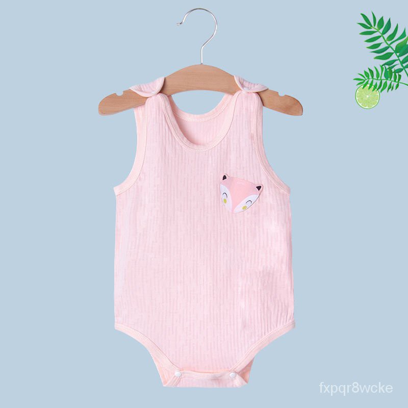 Có Tay Cho Bé Bodysuit Bé Nam Và Nữ Mùa Hè Áo Tam Giác Quần Áo Trẻ Sơ Sinh, Quần Áo Rắm Leo Núi