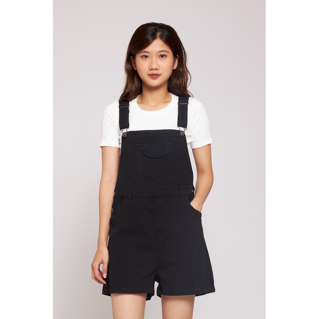 [Mã WABRHI5 giảm 15% đơn 599K] Quần yếm ngắn BOO phong cách Hàn Quốc năng động cho nữ | BigBuy360 - bigbuy360.vn