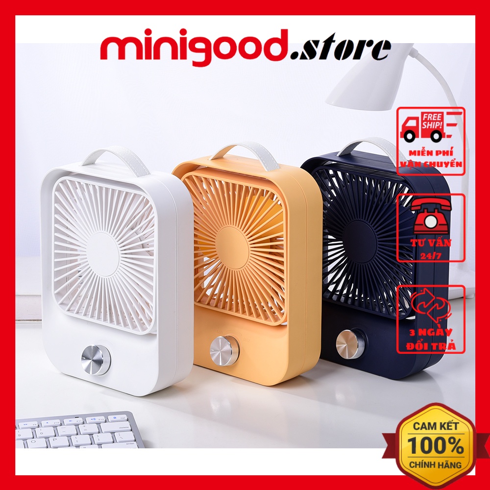 Quạt tích điện MINIGOOD điều chỉnh tốc độ