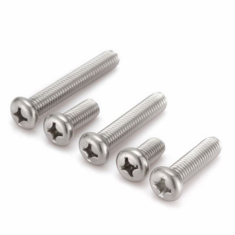 Bộ 10 Ốc Vít Đầu Chữ Thập Bằng Niken Cỡ Nhỏ M2 / 2mm X6Mm M2X6