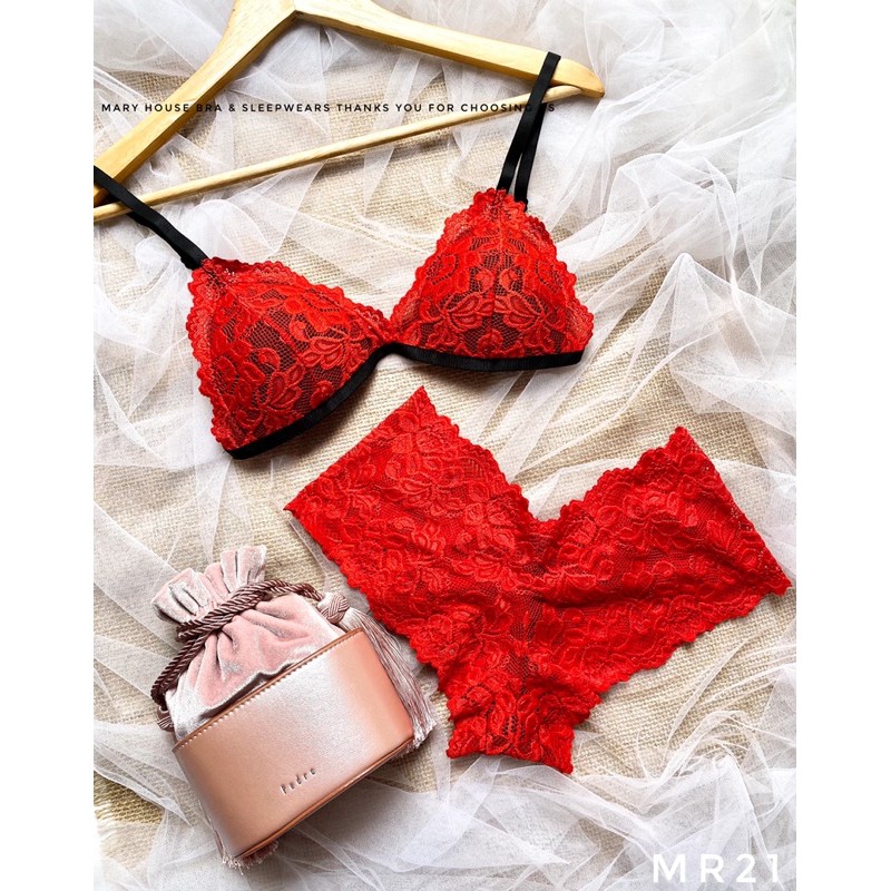 SET BRALETTE REN MÚT NGỰC QUẦN Y 13P MR21