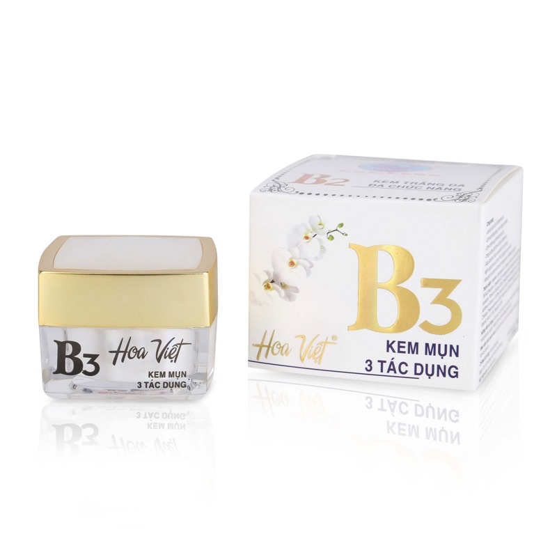 Hoa Việt Mụn 3 Tác Dụng B3