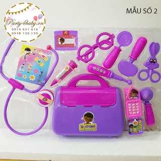 Bộ đồ chơi Bác sĩ thú nhồi bông - 12 món
