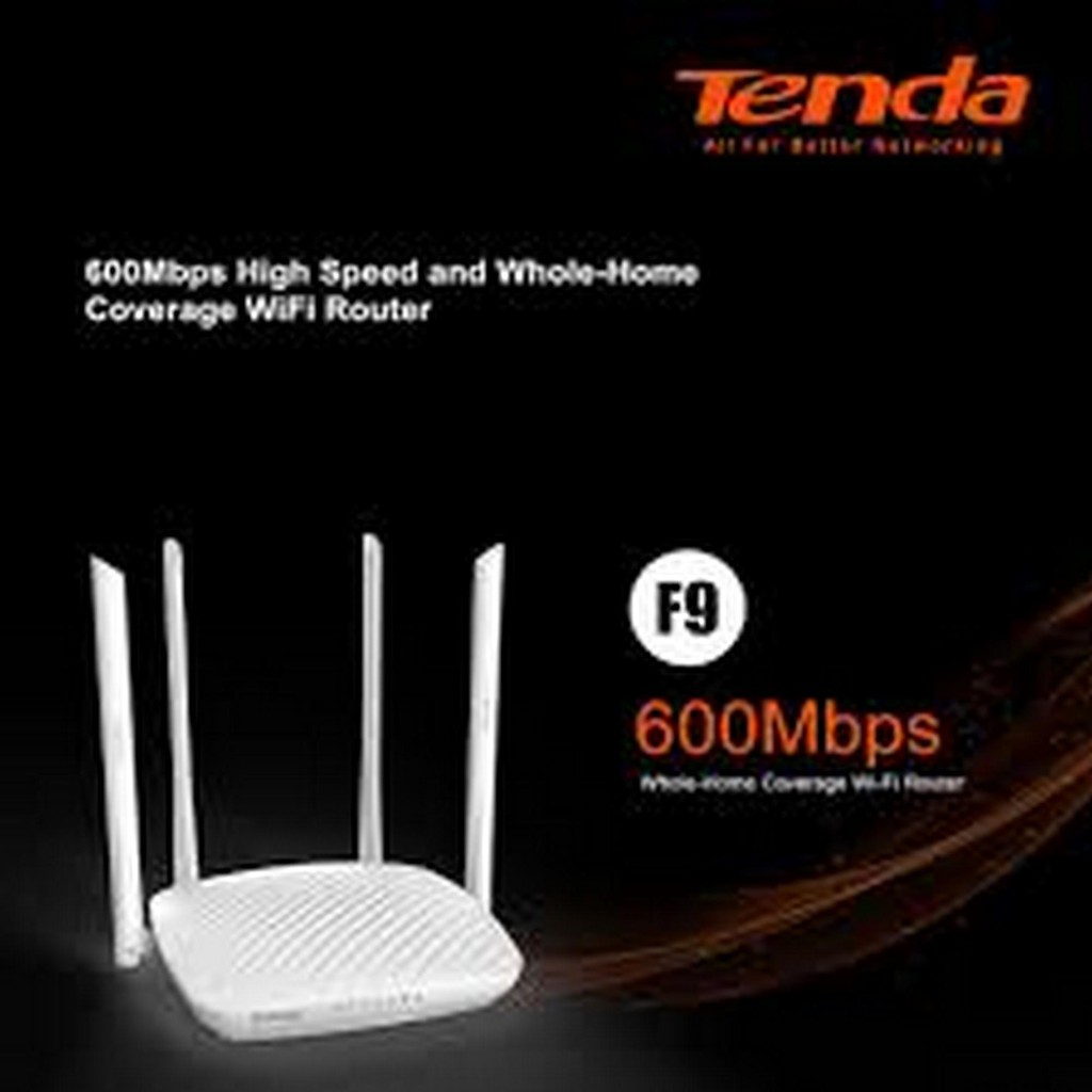 Phát Wifi ⚡ Free Ship ⚡ Bộ Phát Wifi TENDA F9 - 4 Anten - 300M -  Phát Sóng Xuyên Tường-   Chính Hãng Bảo H2nh 24 Tháng | BigBuy360 - bigbuy360.vn