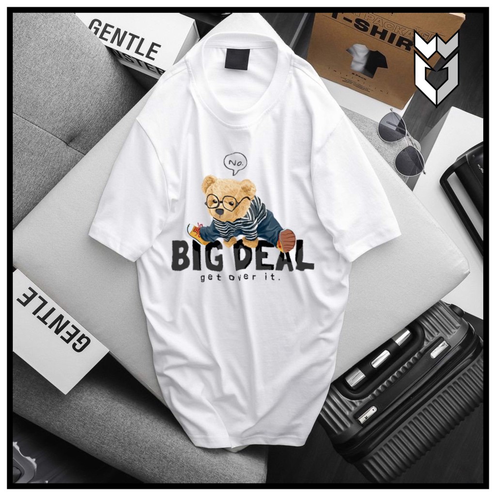 【FREE SHIP】Áo thun nam nữ Unisex tay ngắn in BIG DEAL, vải cotton co dãn 4 chiều - GW SHOP