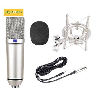 Micro Thu Âm Chuyên Nghiệp 26mm Cho Live Vocal Podcast Kèm Phụ Kiện