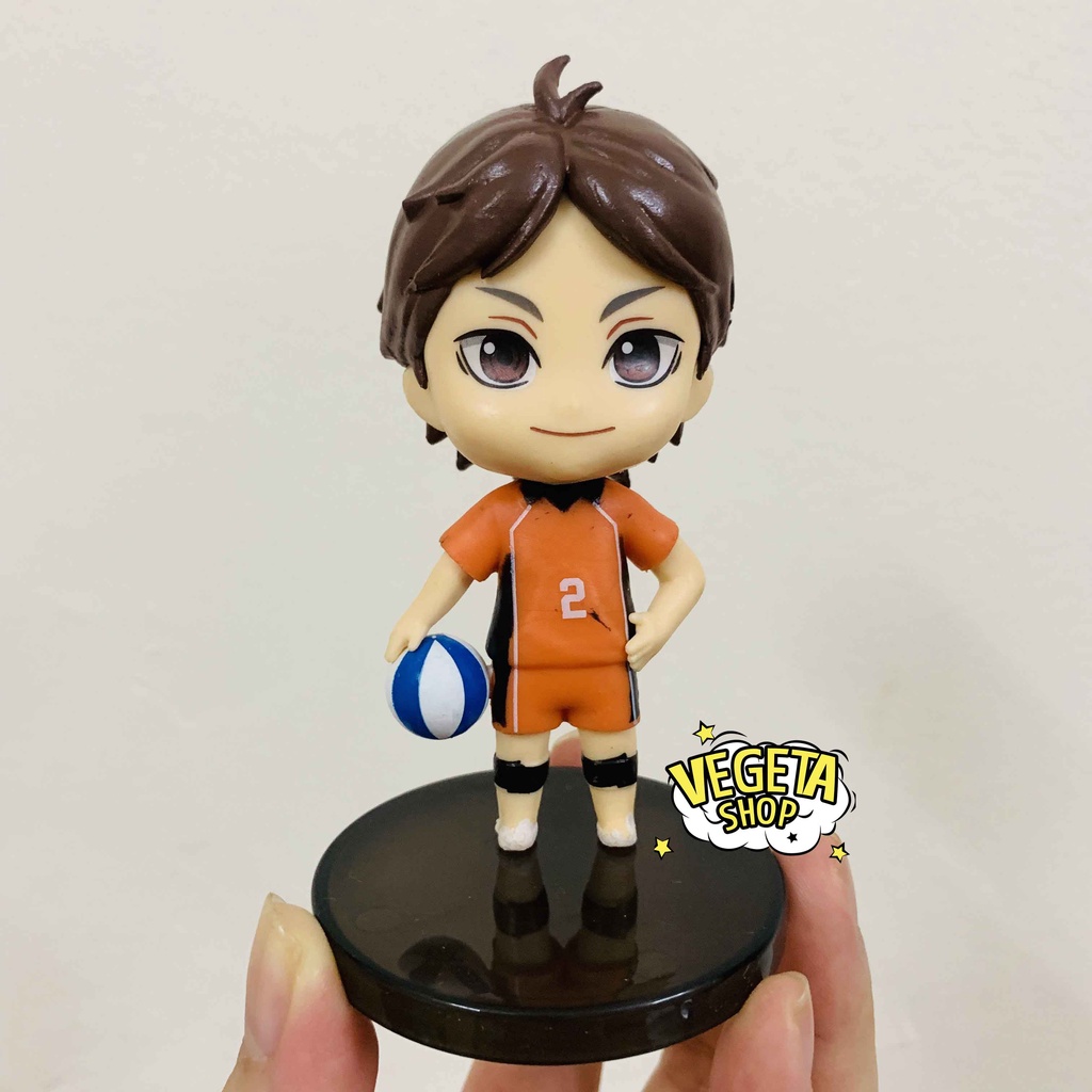 Mô hình Haikyuu Haikyu Vua bóng chuyền - Hinata Shoyo Kageyama Tobio Koshi Sugawara Oikawa Toru Haikyuu!! - Cao 9~10cm