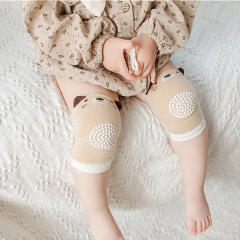 Đệm Bảo Vệ Đầu Gối Đàn Hồi Ấm Áp Chống Trượt Có Thể Điều Chỉnh Cho Bé Sơ Sinh