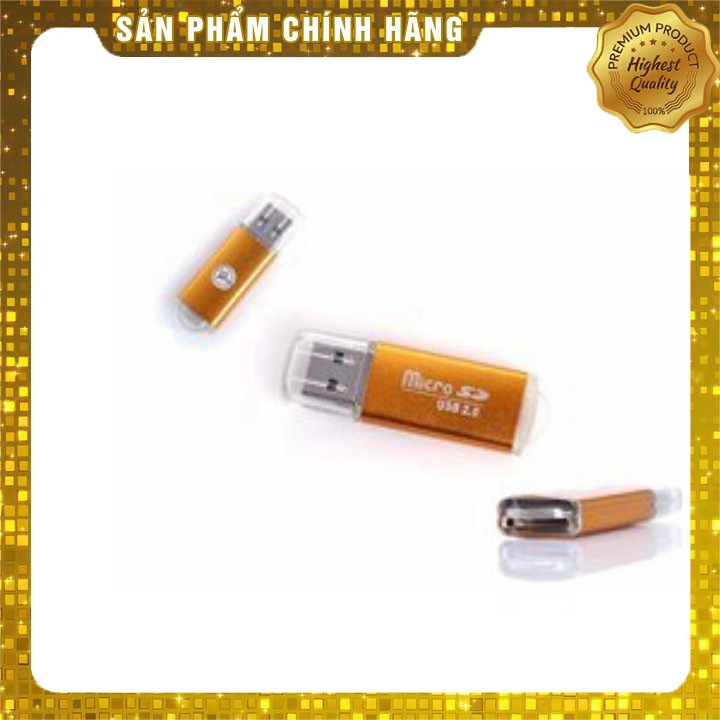 HOT Freeship từ 99K_ Đầu đọc thẻ nhớ -usb chất liệu nhôm sieu RE