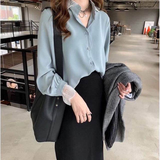 Combo áo sơ mi nữ