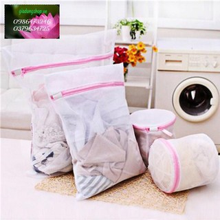 Combo 4 túi giặt quần áo và đồ lót
