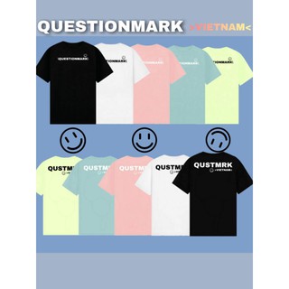 [5 PHỐI MÀU] Áo thun Basic smile oversize mặt cười big logo "local brand"