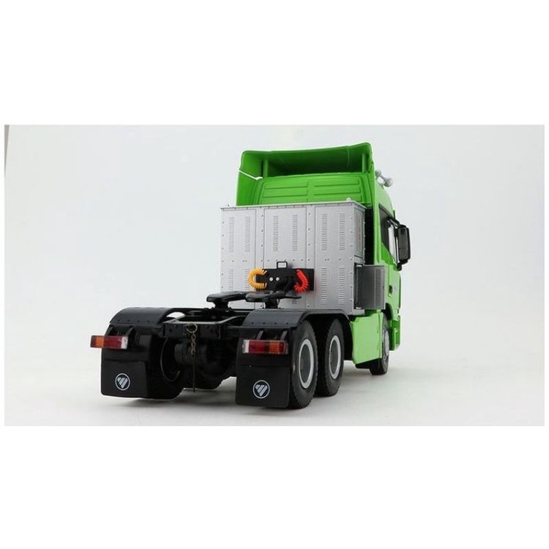 Xe tải Mô Hình đầu kéo Container Auman LNG hợp kim 1:24