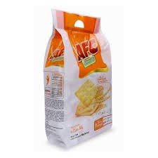 Bánh AFC Mặn Vị Rau&amp; Lúa Mì hộp 8 gói 200g