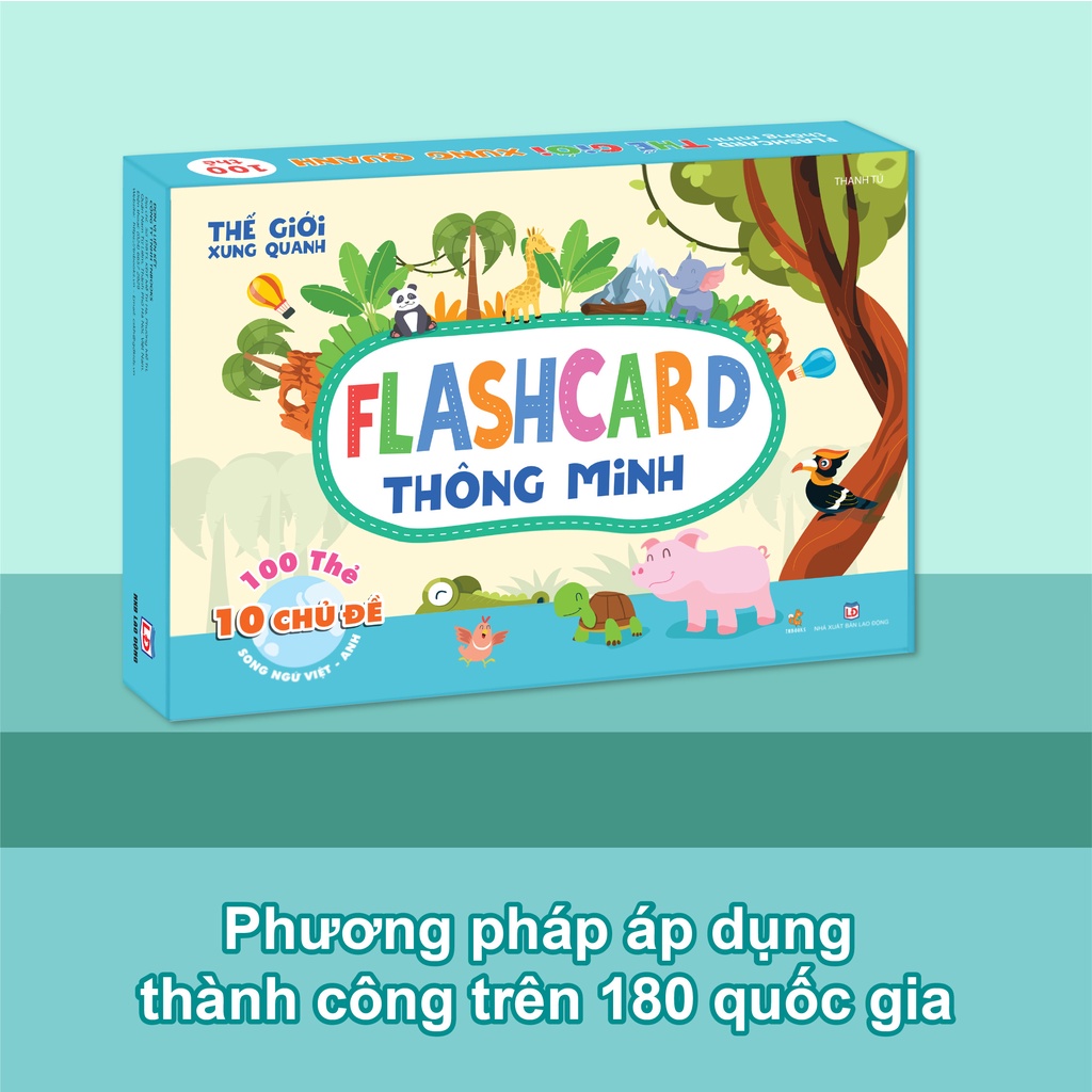Flashcard - Bộ thẻ học thông minh song ngữ Glenn Doman Thế Giới Xung Quanh TN0027