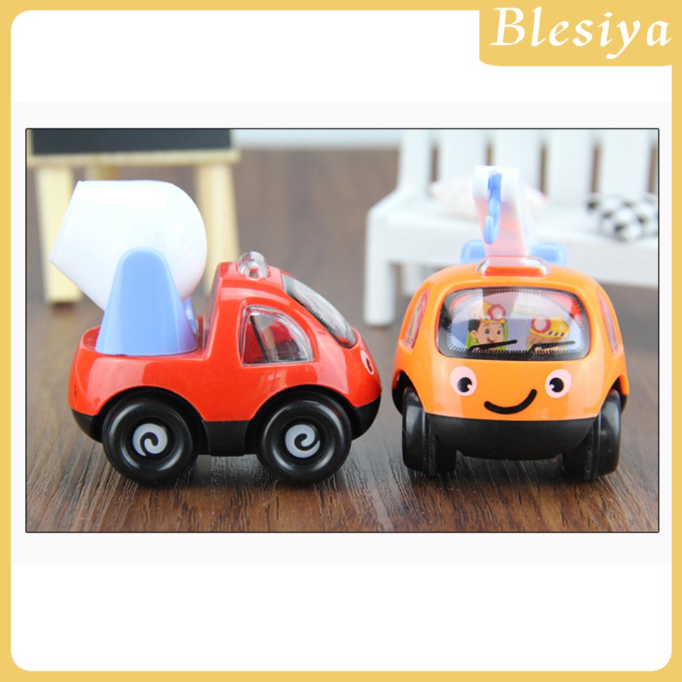 (Hàng Mới Về) Bộ Đồ Chơi Xe Chạy Bằng Dây Cót Cho Trẻ Em