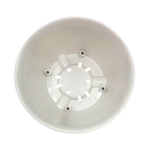 [Hỏa Tốc HN] Chậu hoa tròn màu trắng 24cm Nội địa Nhật Bản