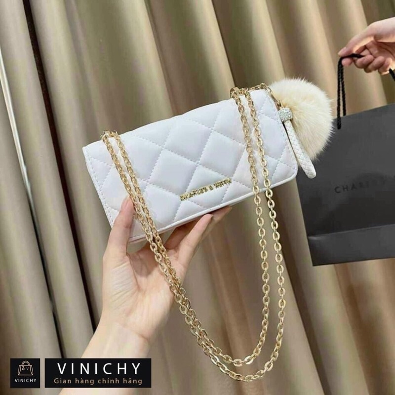 Túi Ví Nữ Cầm Tay Có Dây Đeo Chéo Dùng Đi Học,Di Dự Tiệc