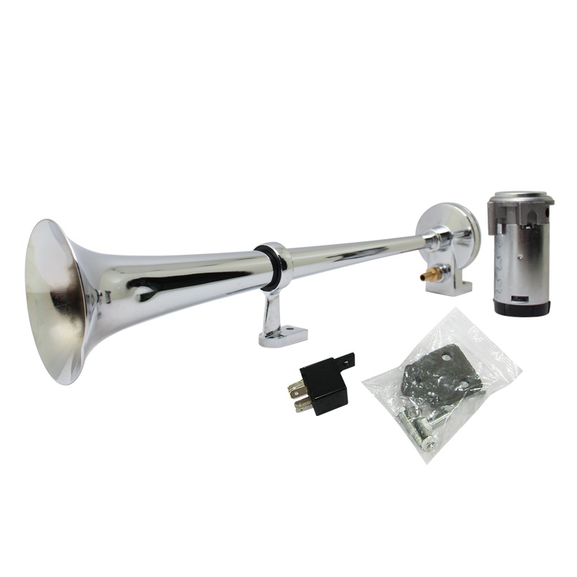 Kèn Hơi Xi 1 Loa KPLUS K101-A 12V (Rơ Le Và Mô Tơ) - Nhập Khẩu Chính Hãng