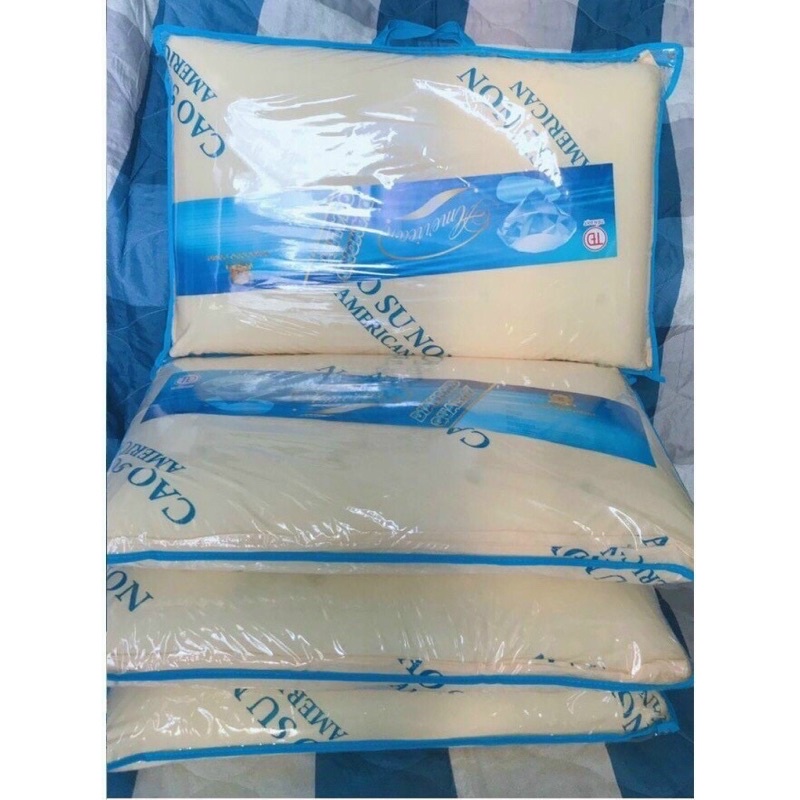 Ruột gối cao su non thiên nhiên hàng loại 1 cao cấp đàn hồi thoáng khí