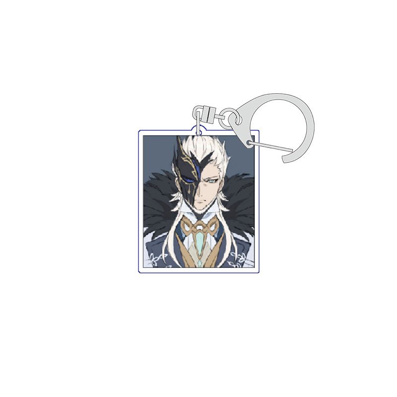 ( ẢNH THẺ ) Móc khóa GENSHIN IMPACT - FATUI QUAN CHẤP HÀNH game anime chibi mica trong acrylic