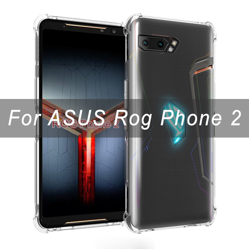 Ốp lưng nhựa trong chống sốc thời trang cho ASUS Rog Phone 2