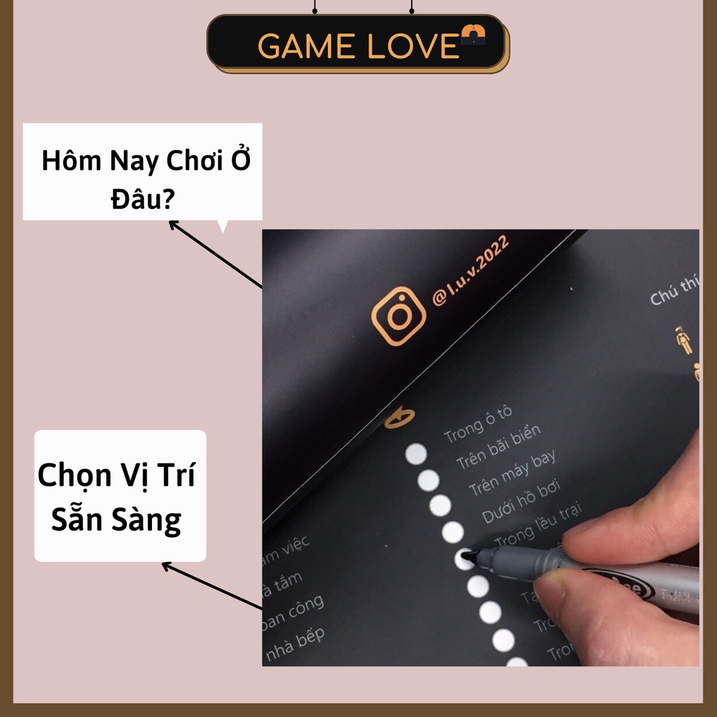 [Che Tên] Make Love, BAD BED Game 18 Trò chơi dành cho các cặp đôi nâng tầm cảm xúc cuộc yêu hót nhất Board Game