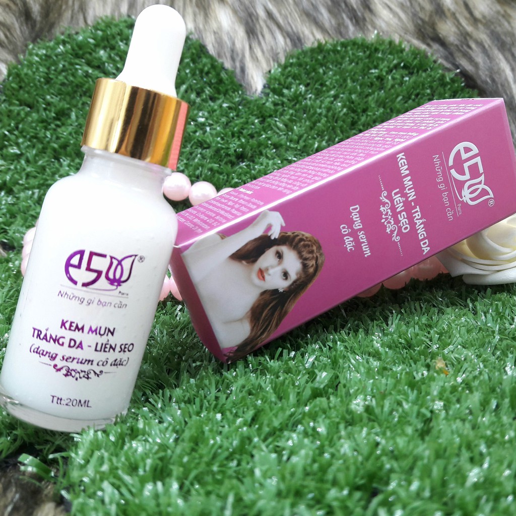 Kem Mụn Trắng Da Liền Sẹo E5 (serum cô đặc) E5