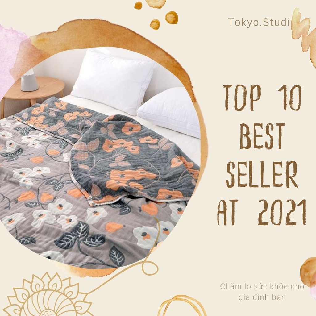 (3)TH Chăn Xô Hè Cotton Sợi tre Organic_Dòng Basic siêu kháng khuẩn